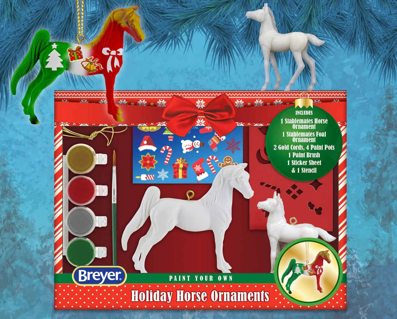 Breyer (Ornament) Paint Your Horse Ornament Craft Kit Saddles N' Stuff