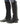 Ovation® Pro Suede Ribb Black Half Chap