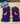 EquiStar Fleece Gloves Purple Kids Medium