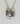 Horse Head in shoe necklace polished pewter finish