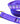 Perri's Leather Ribbon Lead with Snap, Lilac Lilac Plaid, 6-Feet