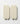 Stirrup Pads (White, 4.25”)